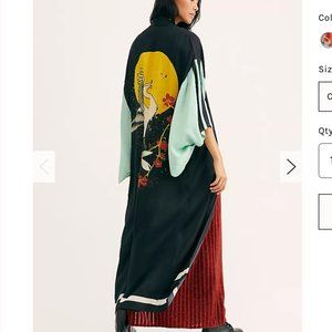 FREE PEOPLE Rising Sun Kimono
